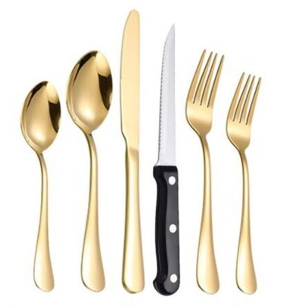 Cutlery Set 36 pcs set, 30 pcs set , 48 pcs set, Salad fork ,Dinner Fork, Dinner Knife, Steak knife ,Dinner Spoon, Tea spoon, with 18/10 High Grade Quality