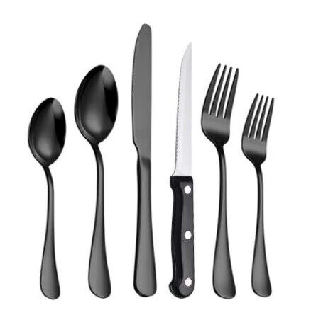 Cutlery Set 36 pcs set, 30 pcs set , 48 pcs set, Salad fork ,Dinner Fork, Dinner Knife, Steak knife ,Dinner Spoon, Tea spoon, with 18/10 High Grade Quality