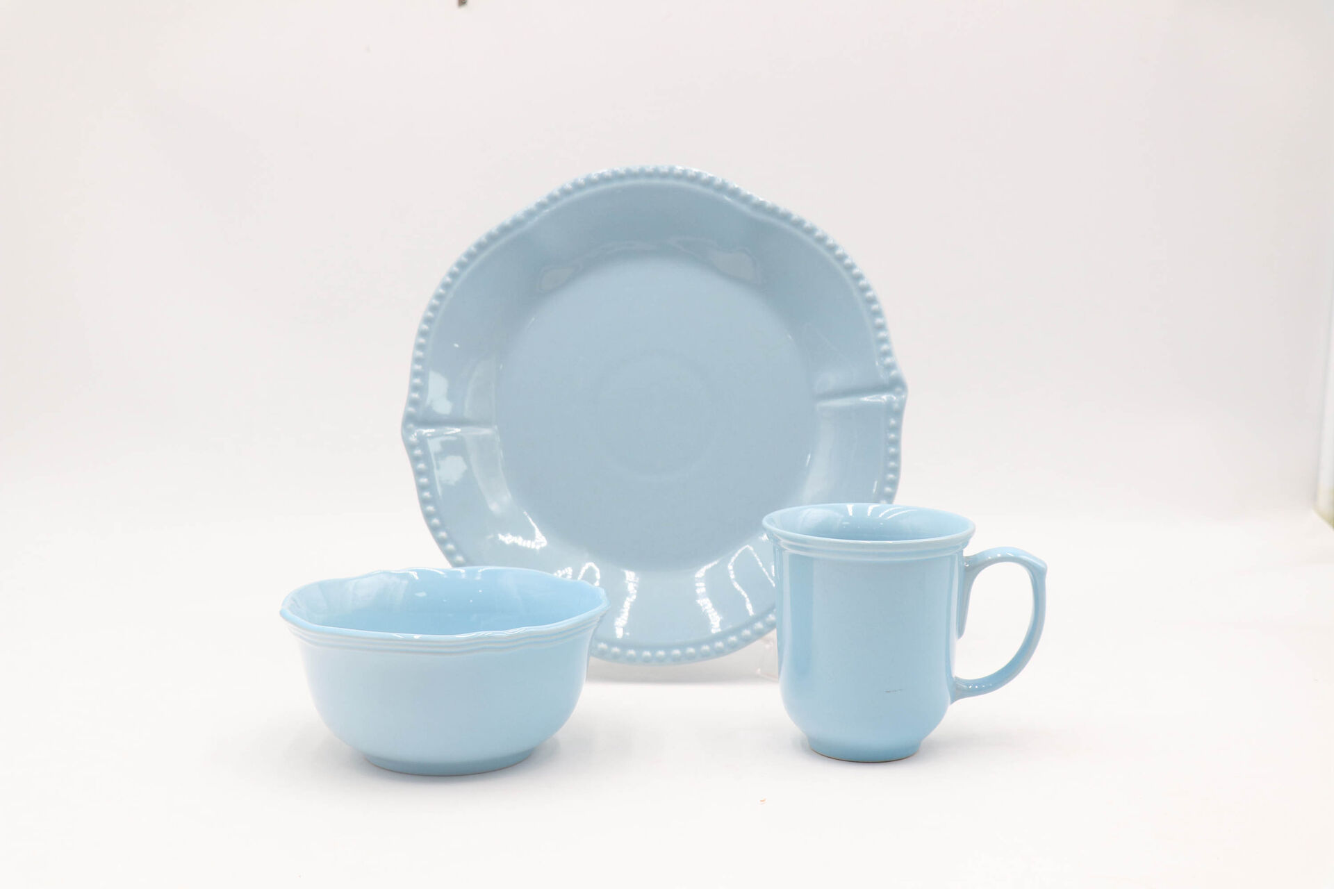 Glazed dinnerware, Kitchen Dinnerware Set, Suitable for Home, Party, Weeding