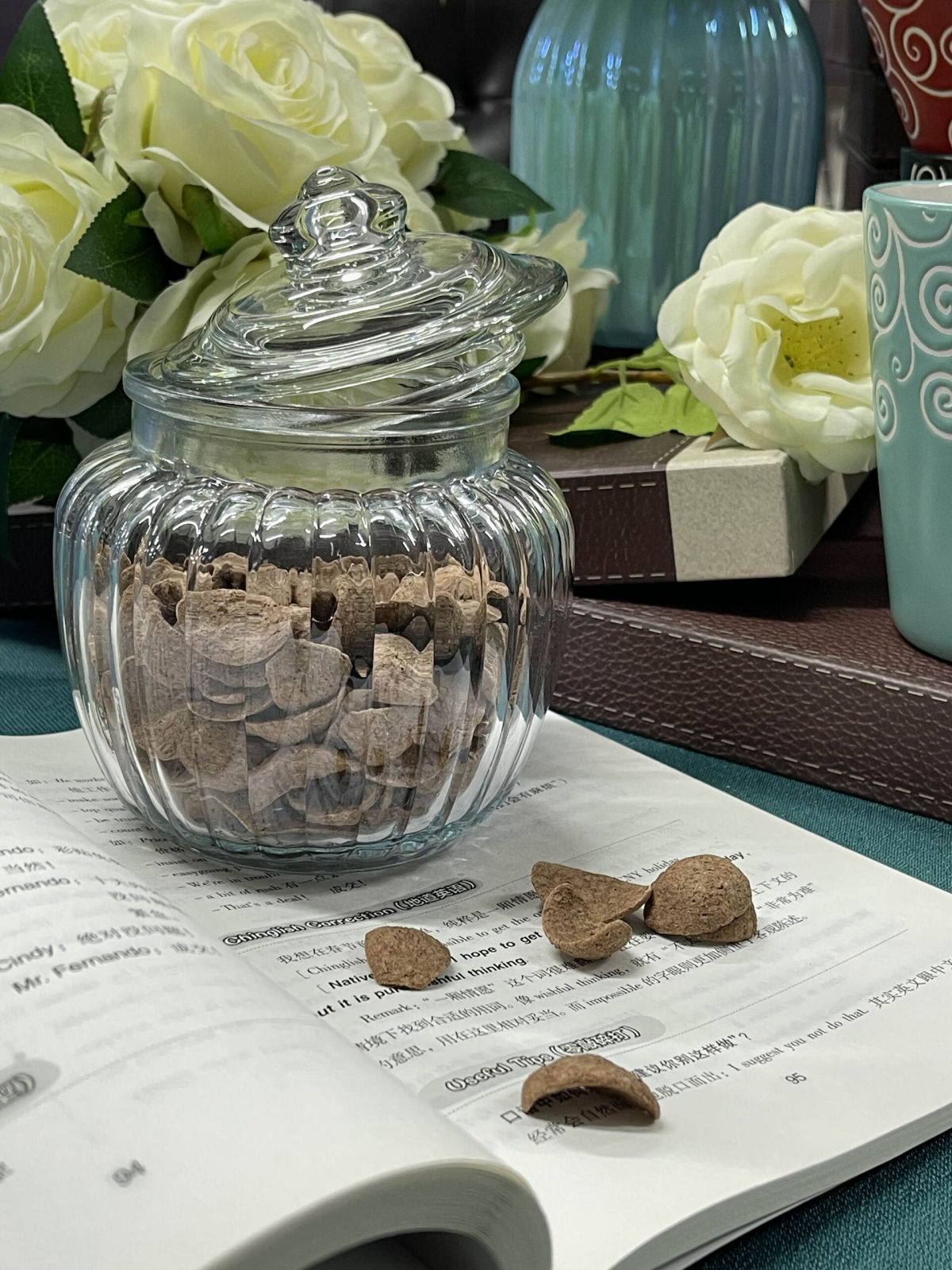[995Z%YP3~@1A}DZ_7{VLQ9.jpg Wide Mouth Jar with glass Lid, Glass container for Kitchen Storage and Laundry Room Organization, 72 oz Clear Glass Container for Cookie, Candy, Sugar, Flour, Nuts