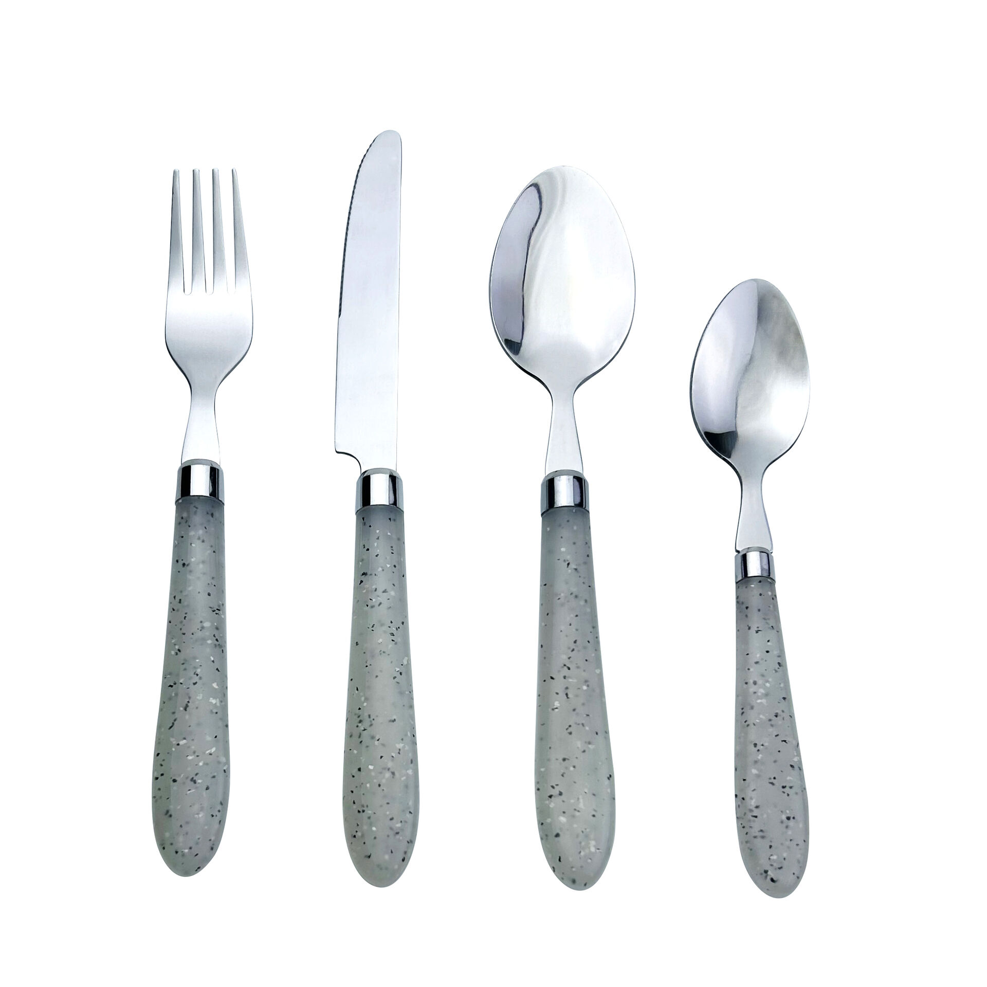 ABS Cutlery Set 24 pcs set,  ,16 pcs set , 48 pcs set,  Dinner Fork, Dinner Spoon, Dinner Knife, Tea spoon.