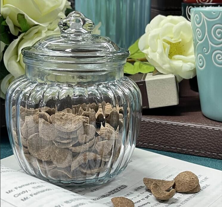 Wide Mouth Jar with glass Lid, Glass container for Kitchen Storage and Laundry Room Organization, 72 oz Clear Glass Container for Cookie, Candy, Sugar, Flour, Nuts