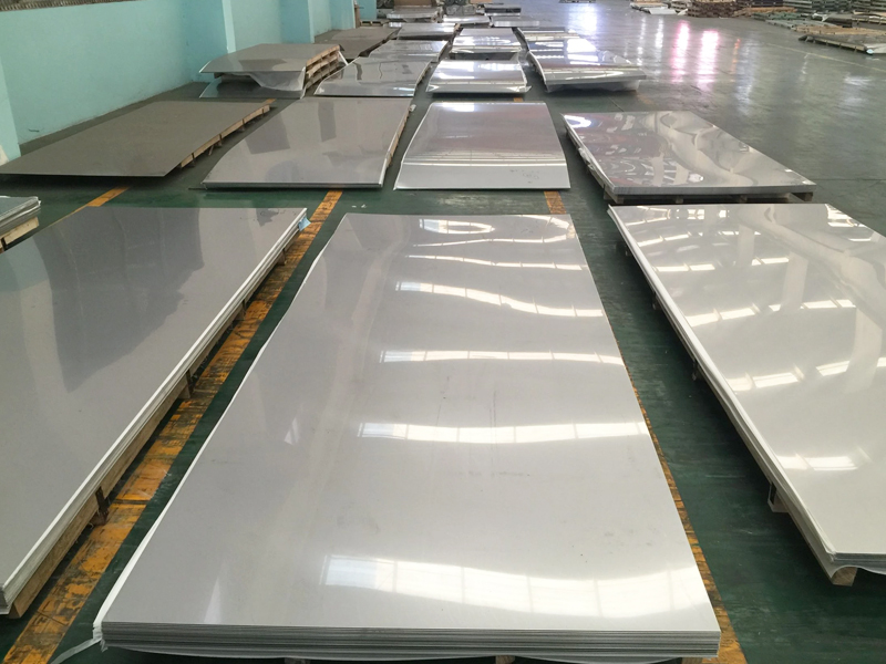 Stainless steel sheet is available in Type 304 and Type 316.