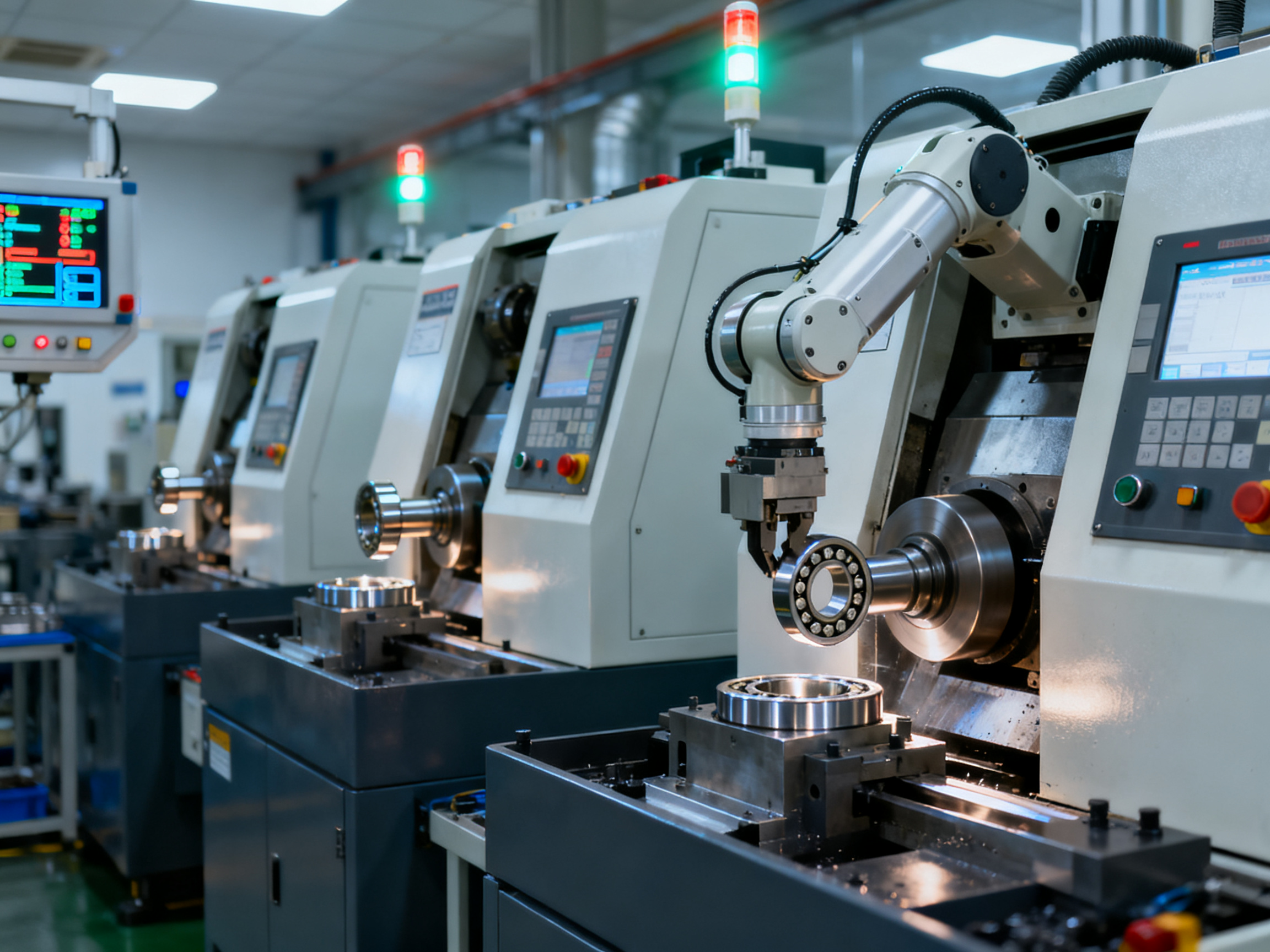 New Automated Production Lines of Shandong Lugong Bearing Officially Put Into Operation, with Annual Capacity Increased by 30% and Global Delivery Capacity Fully Upgraded