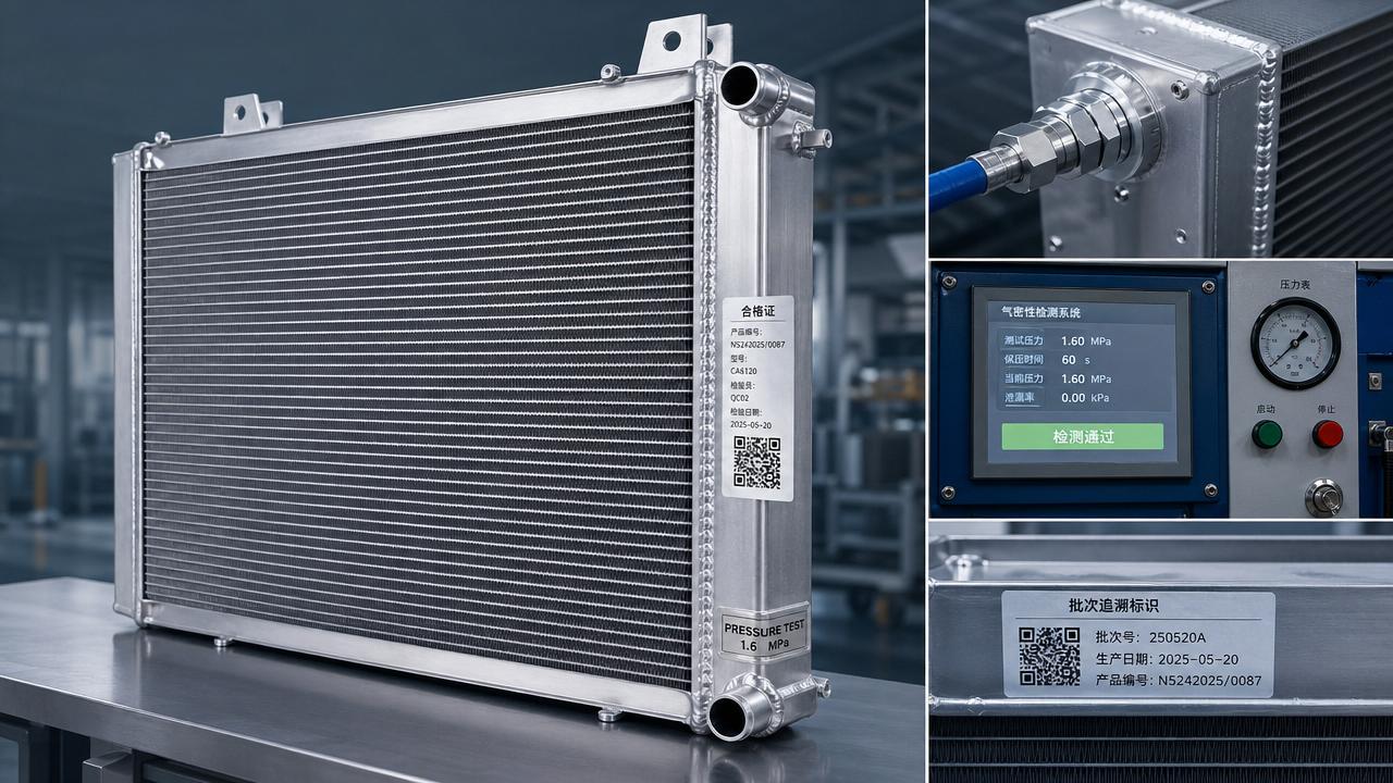 Heavy Duty Truck Radiator Manufacturer: Signs of Process Control