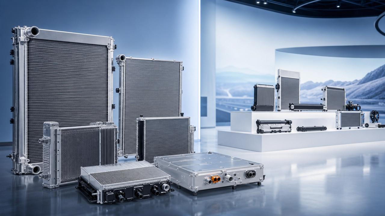 Radiator for Commercial Vehicles Trends Seen at Recent Exhibitions Radiator for Commercial Vehicles Trends Seen at Recent Exhibitions