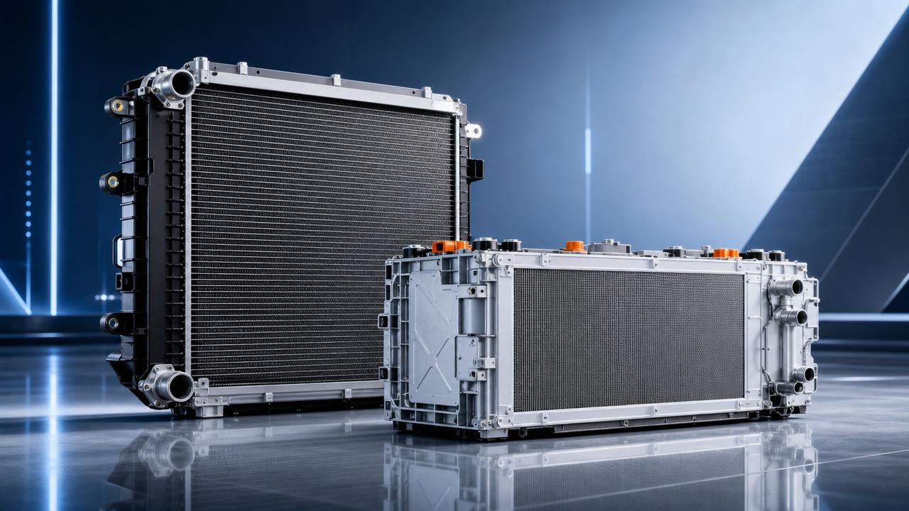 Heavy duty truck radiator updates seen at recent shows Heavy duty truck radiator updates seen at recent shows