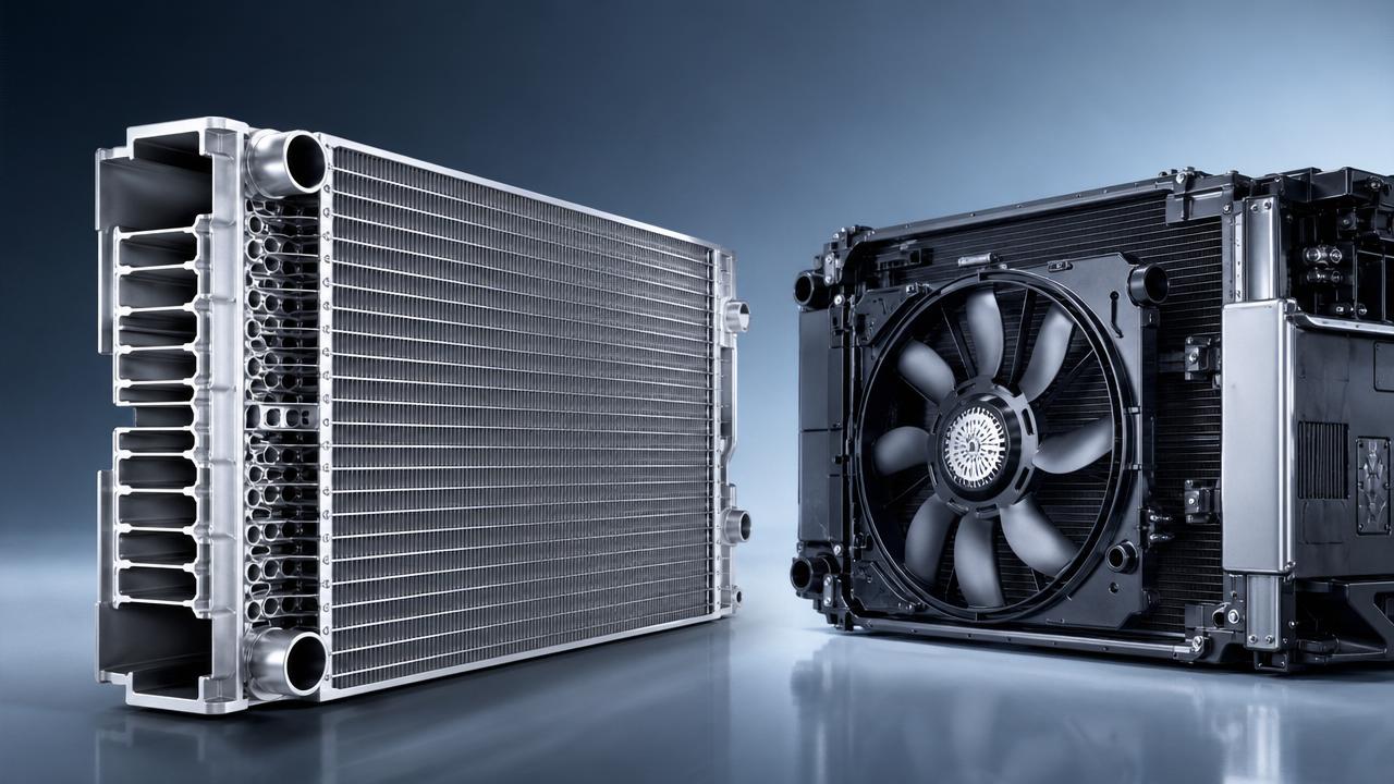 Radiator Core Thickness and Cooling Performance