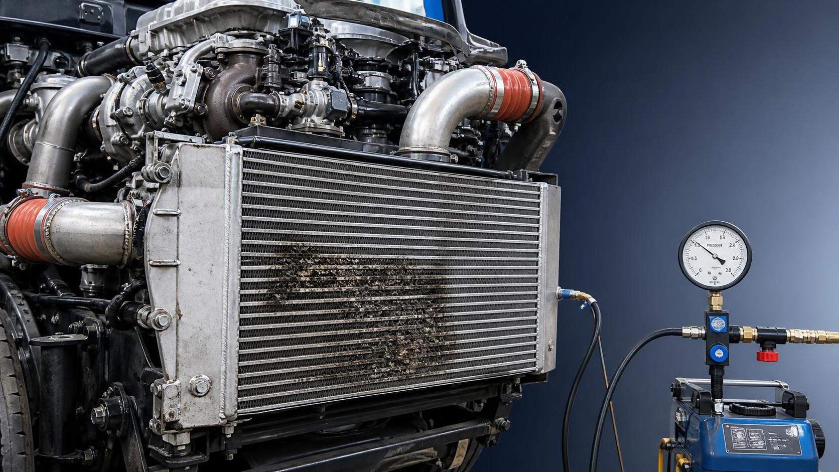 Signs a clogged intercooler is reducing turbo diesel power Signs a clogged intercooler is reducing turbo diesel power