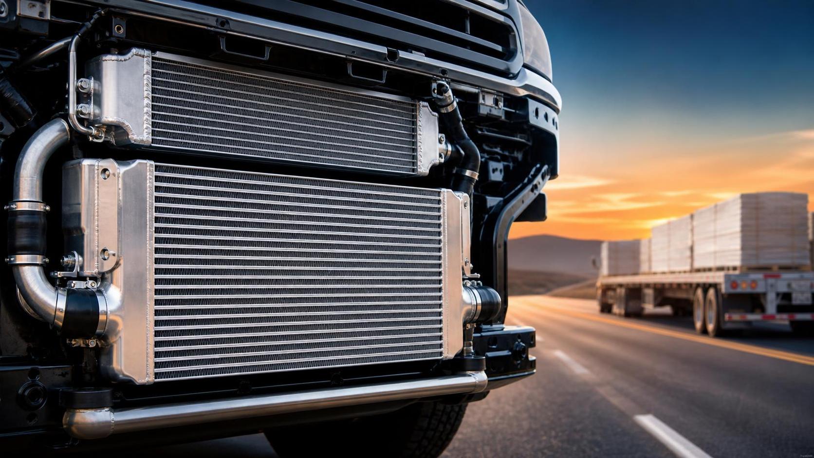 Does a larger intercooler improve towing performance in hot weather?