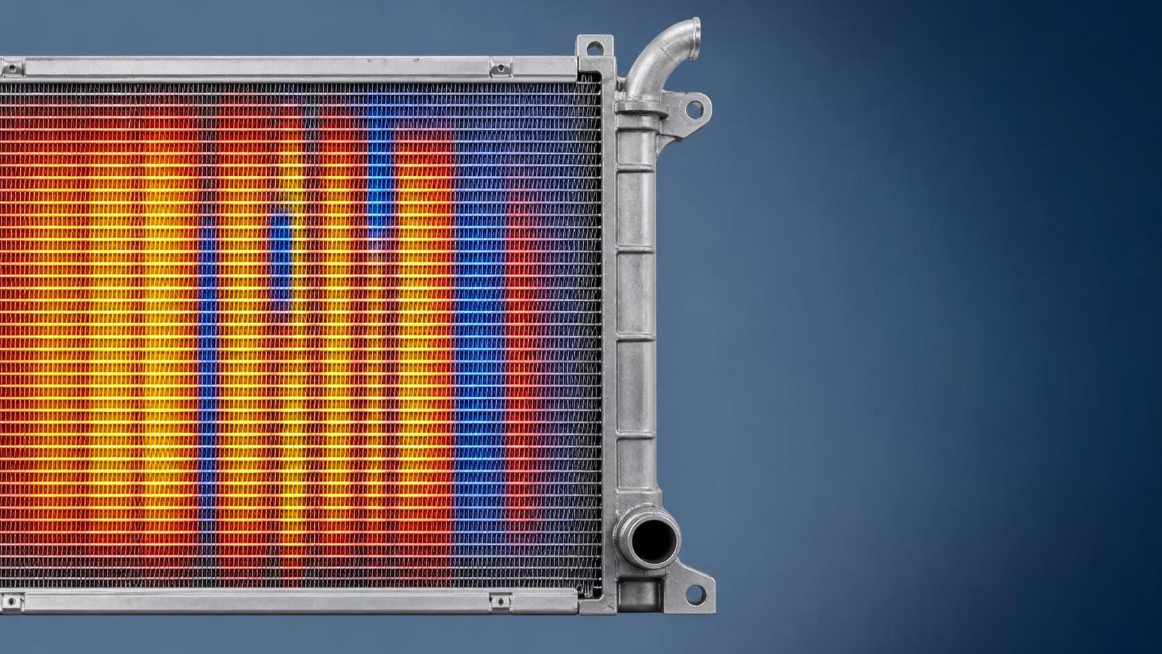 How to identify a radiator core with blocked cooling passages How to identify a radiator core with blocked cooling passages