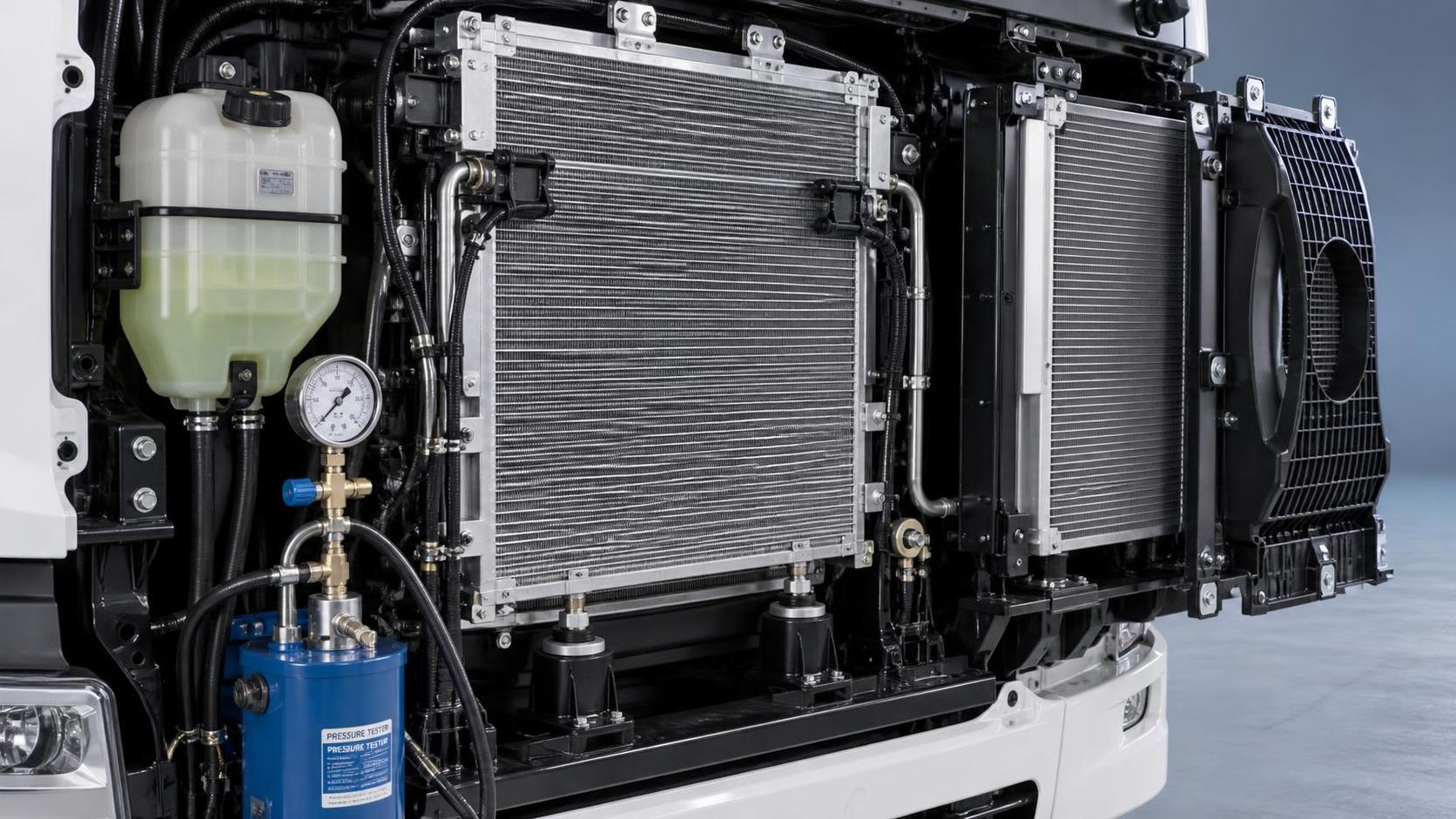 What causes a truck radiator to fail before its expected service life? What causes a truck radiator to fail before its expected service life?