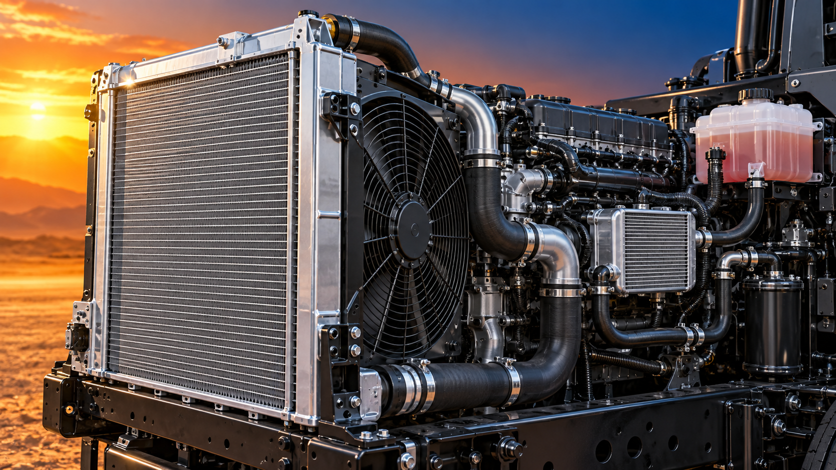 Choosing a Heavy duty truck radiator for high-ambient fleets Choosing a Heavy duty truck radiator for high-ambient fleets
