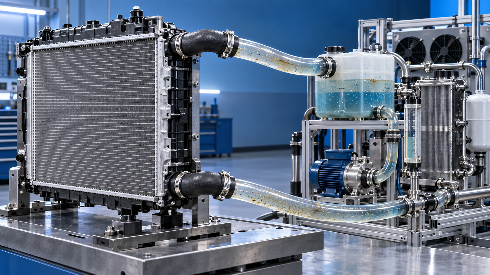 Coolant contamination can shorten Heavy duty truck radiator service life Coolant contamination can shorten Heavy duty truck radiator service life