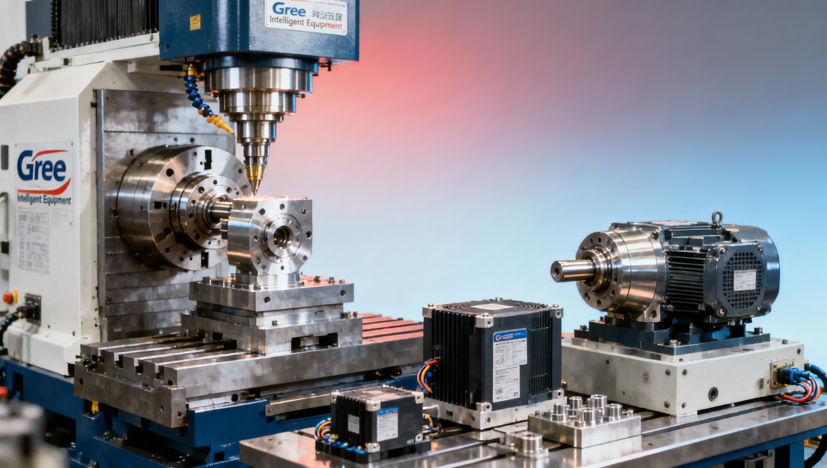 ITES Shenzhen Industrial Show Kicks Off: Gree Intelligent Equipment Showcases CNC Machine Tools and Core Component Solutions for Overseas Markets, Focusing on 'AI+Precision Machining' System-Level Delivery Capabilities
