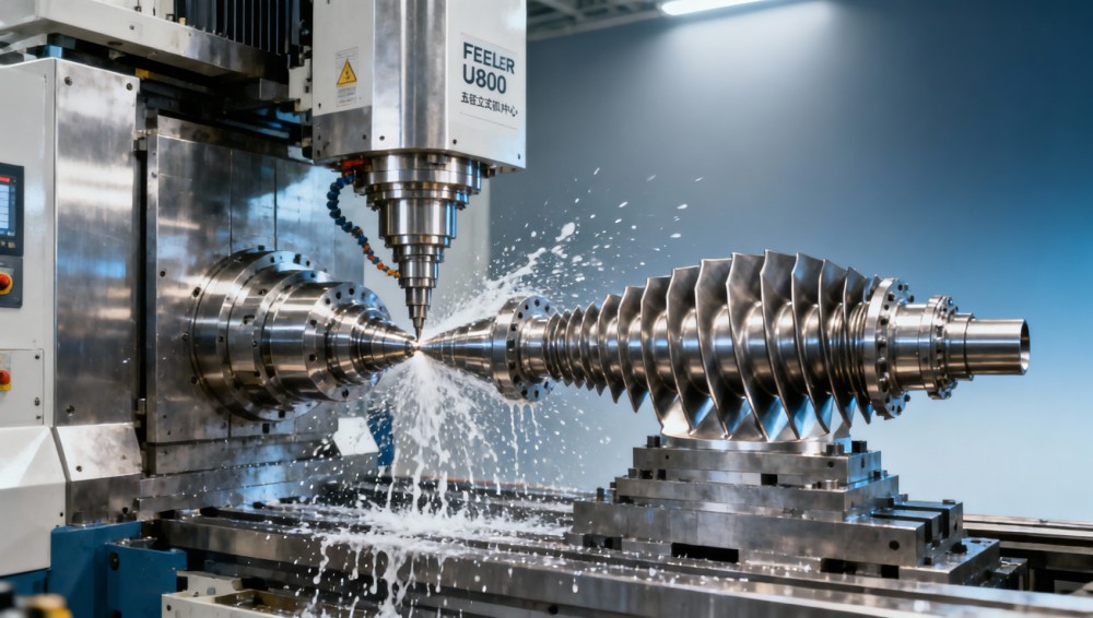 FEELER U800 Five-Axis Machining Center Secures AS9100D Aerospace Certification, Enabling High-Precision Aircraft Engine Blade Processing for Global Supply Chains FEELER U800 Five-Axis Machining Center Secures AS9100D Aerospace Certification, Enabling High-Precision Aircraft Engine Blade Processing for Global Supply Chains