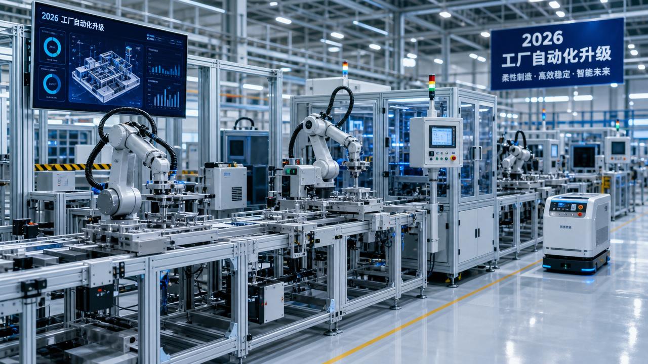 Automation Equipment Trends Shaping Factory Upgrades in 2026