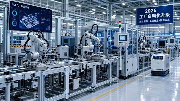 Automation Equipment Trends Shaping Factory Upgrades in 2026