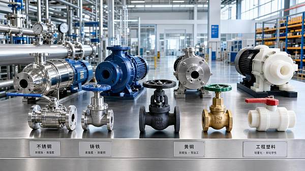 Pumps and Valves Price Gaps Often Start With Material Choice