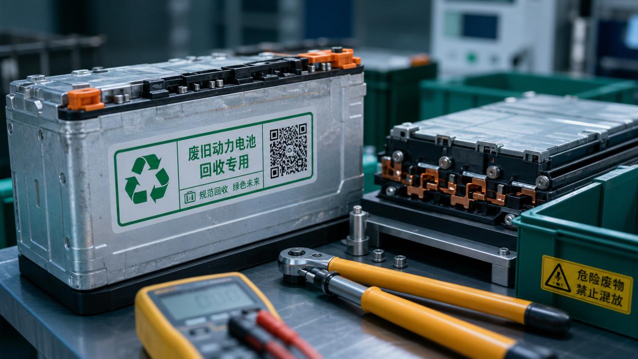 Five Departments Launch Crackdown on Used Power Battery Recycling