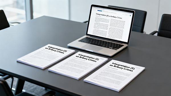 Two Supreme Organs Issue New Interpretation on Bribery Crimes (II)