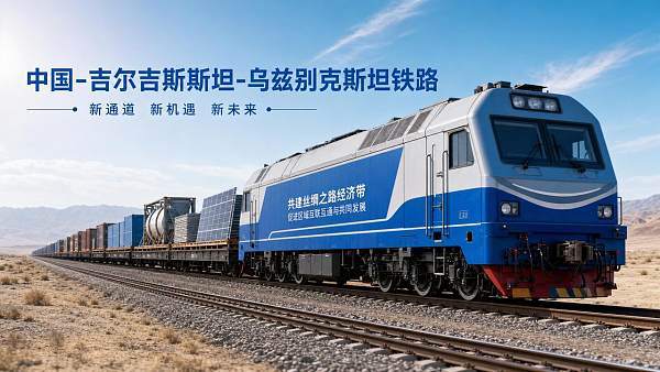 China-Central Asia FMs Meeting Establishes Supply Chain Mechanism for China-Kyrgyzstan-Uzbekistan Railway