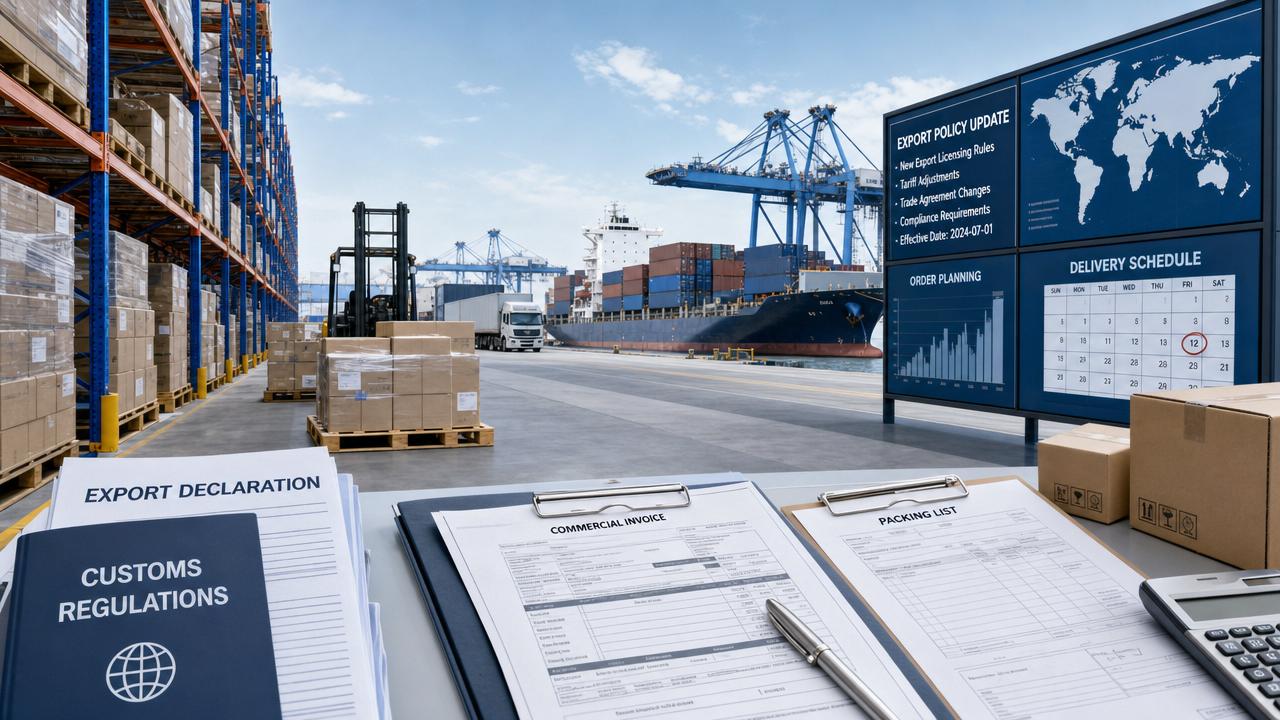How export policy updates are reshaping order planning