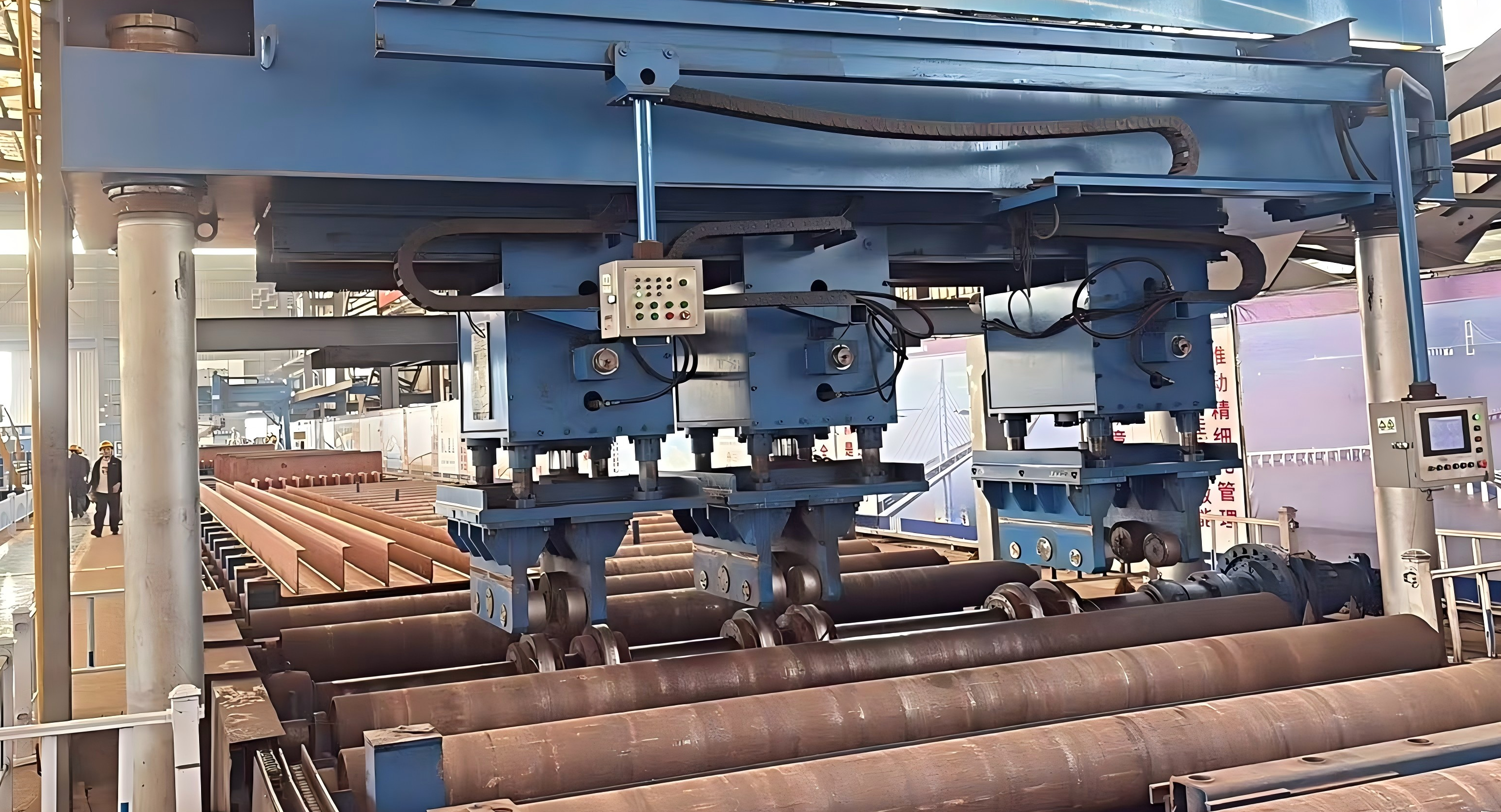 U Rib Cold straightening machine