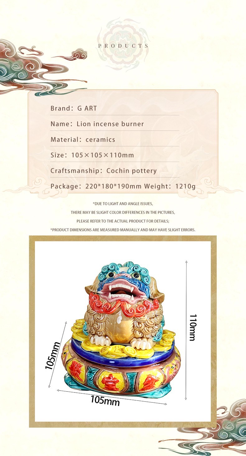 Fortune-Gathering Lion on Wealth Basin