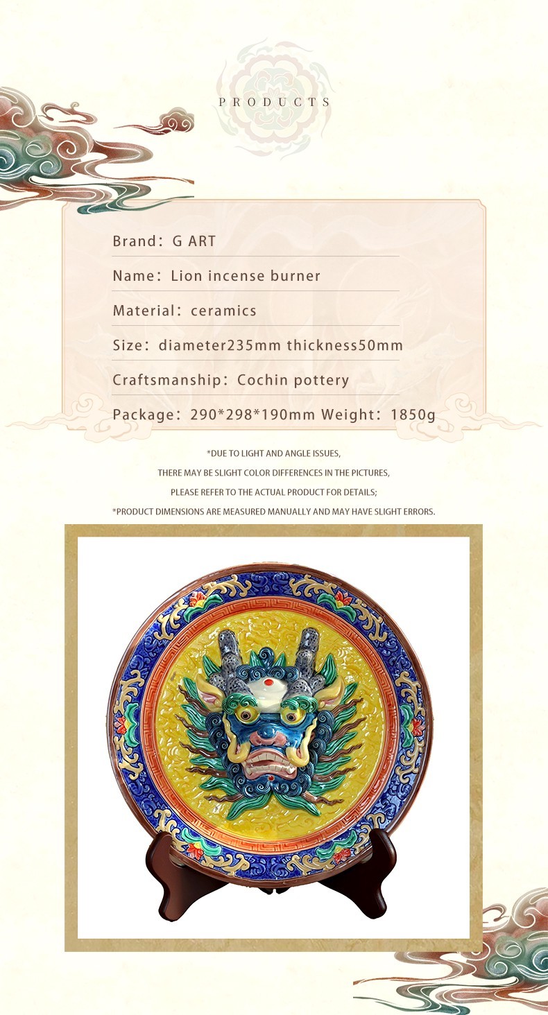Lucky Dragon Commemorative Plate