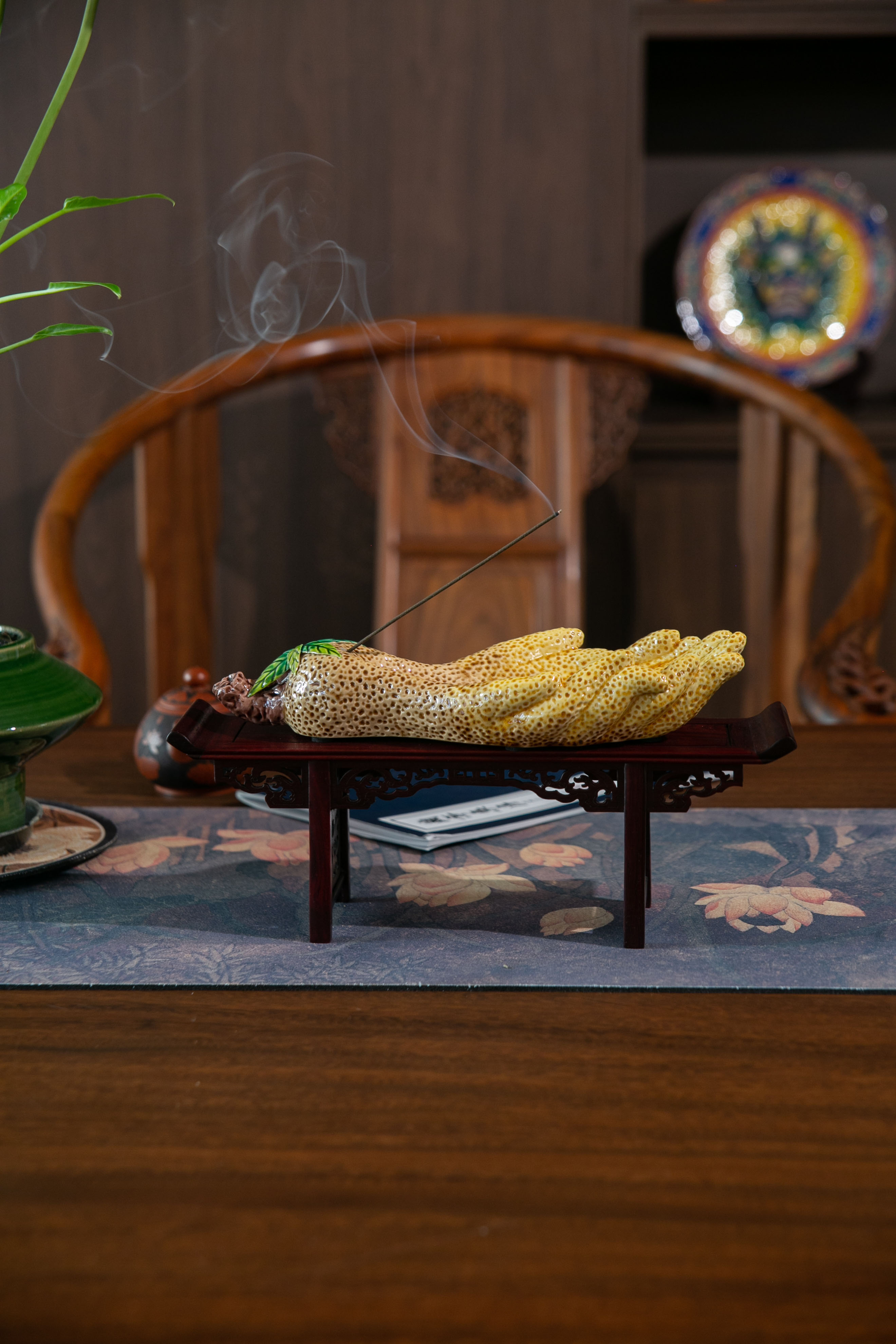佛手香插Buddha's Hand Incense Holder