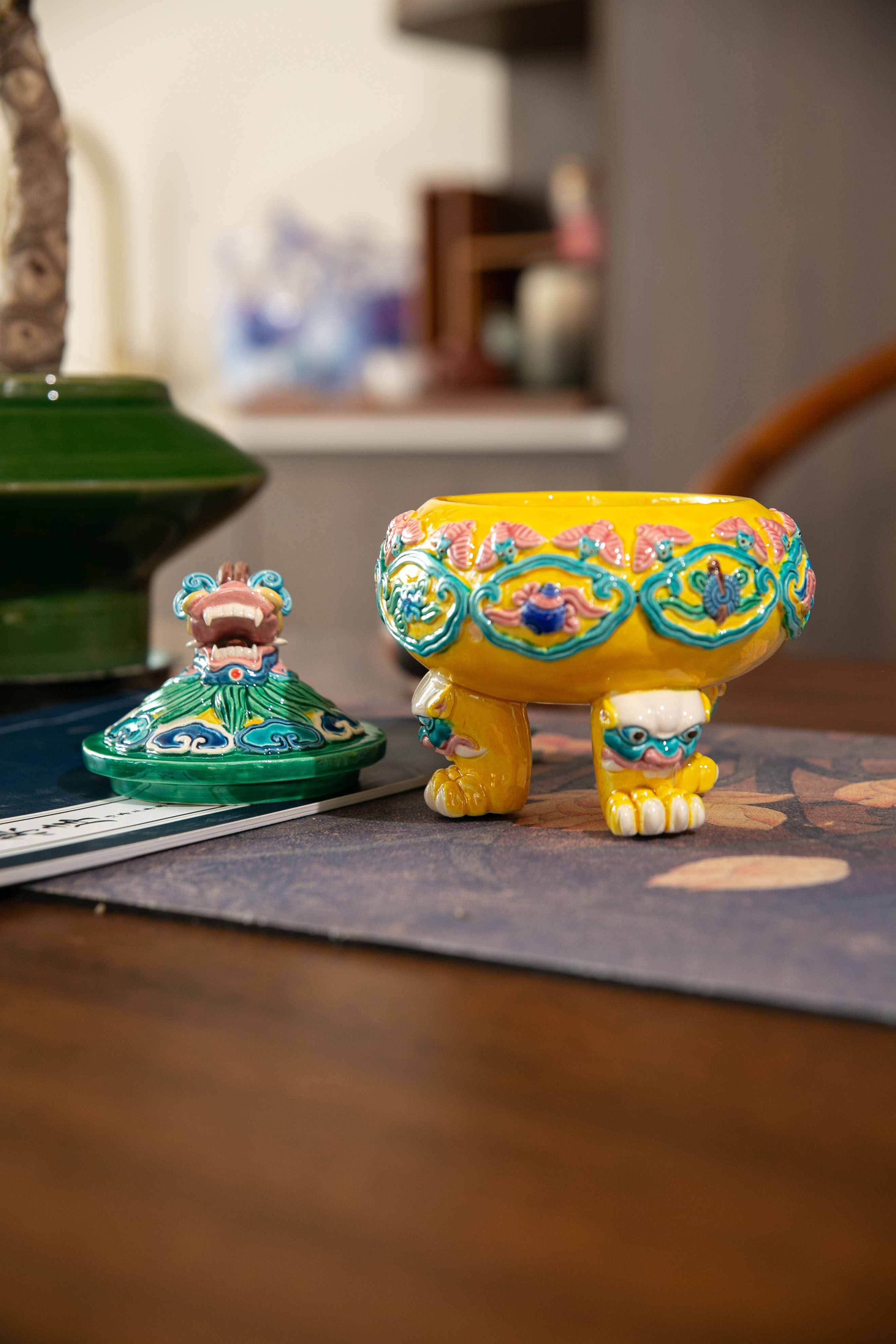 小八宝香炉Small Eight Treasures Incense Burner
