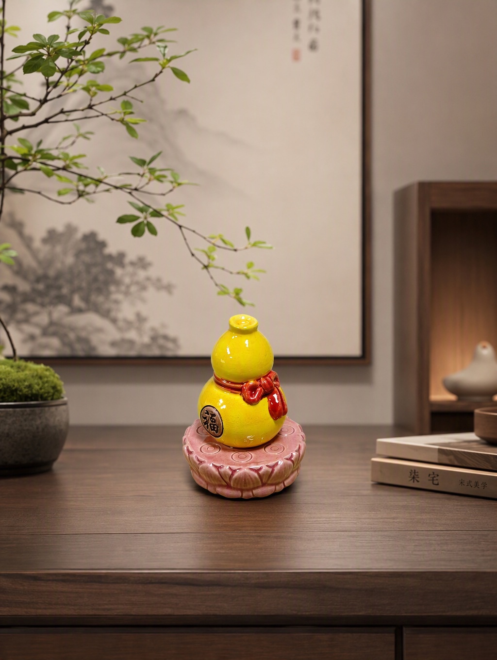五福葫芦香插Five Blessings Gourd Incense Holder