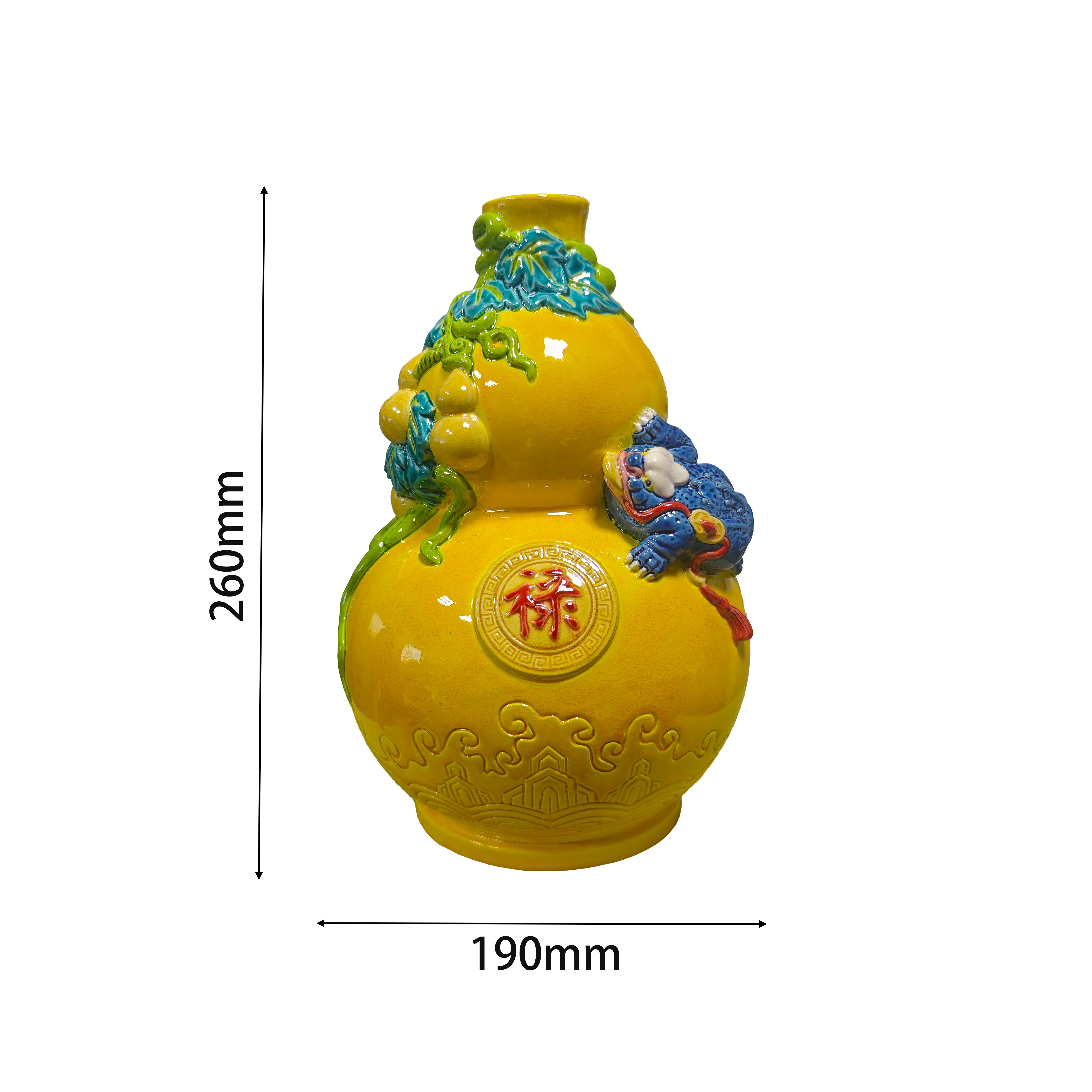 福禄连连瓶Double Luck Vase