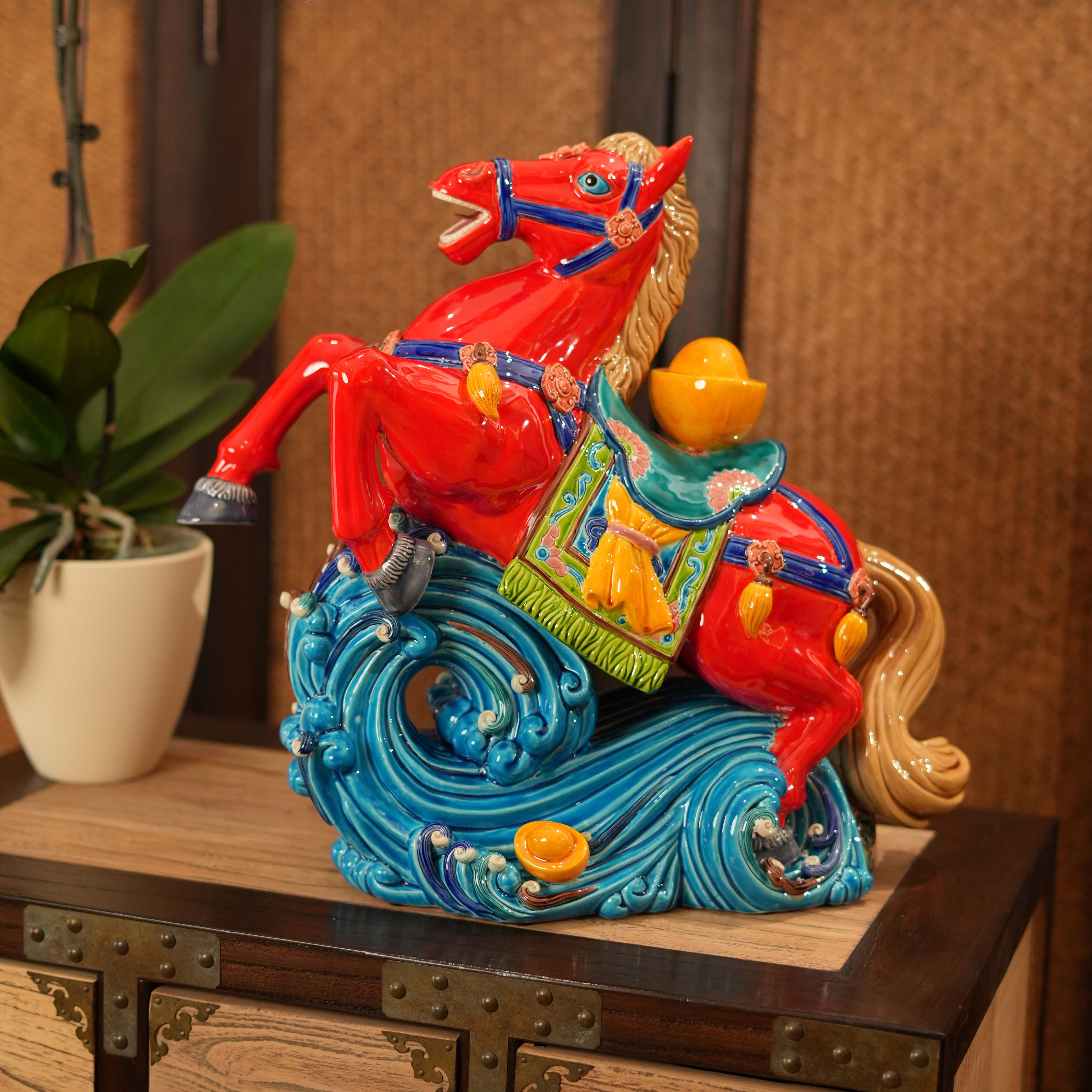 八方来财马Horse Bringing Wealth from All Directions
