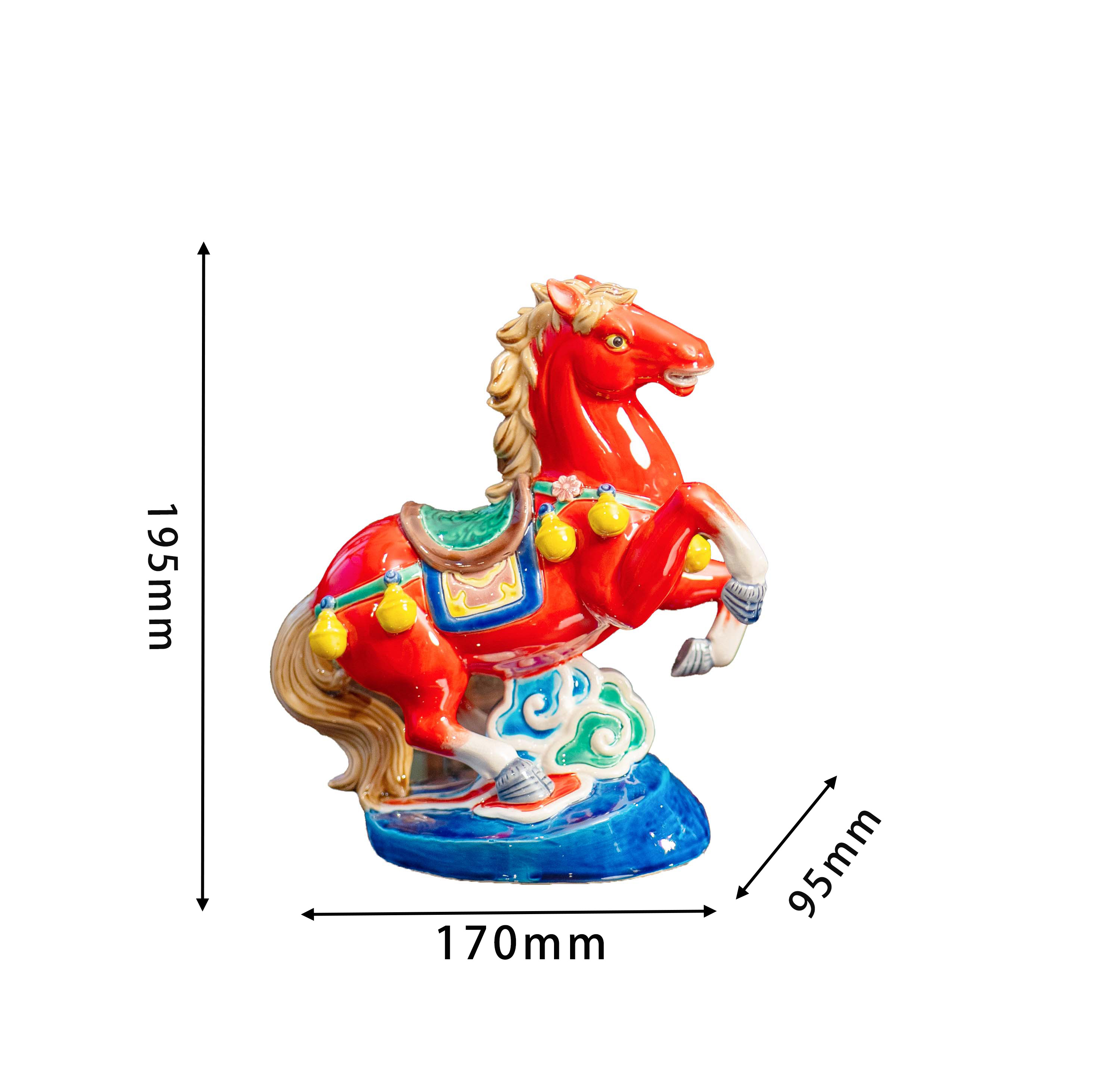 生肖马Horse Zodiac Figurine