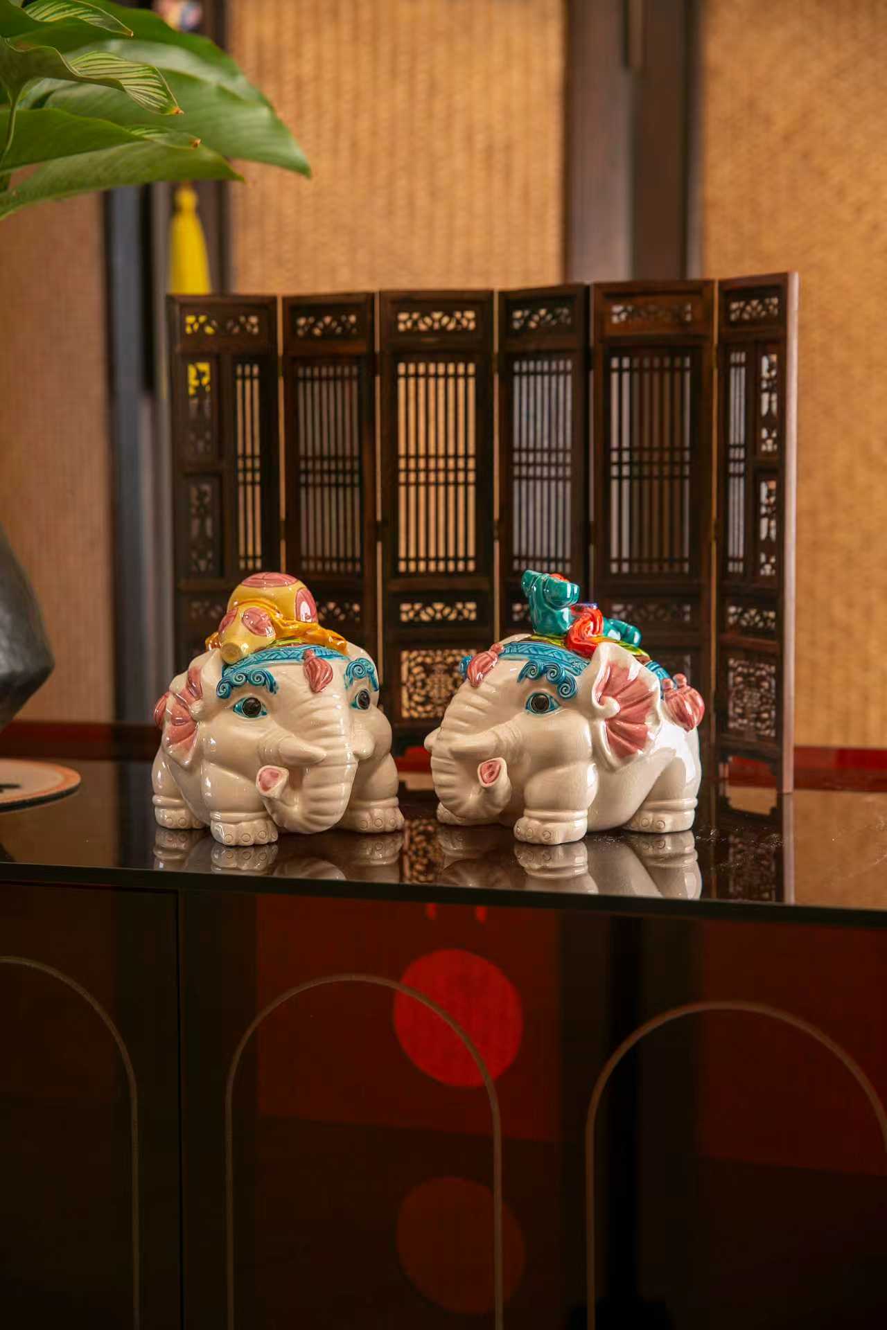吉祥三宝象The Three Auspicious Symbols