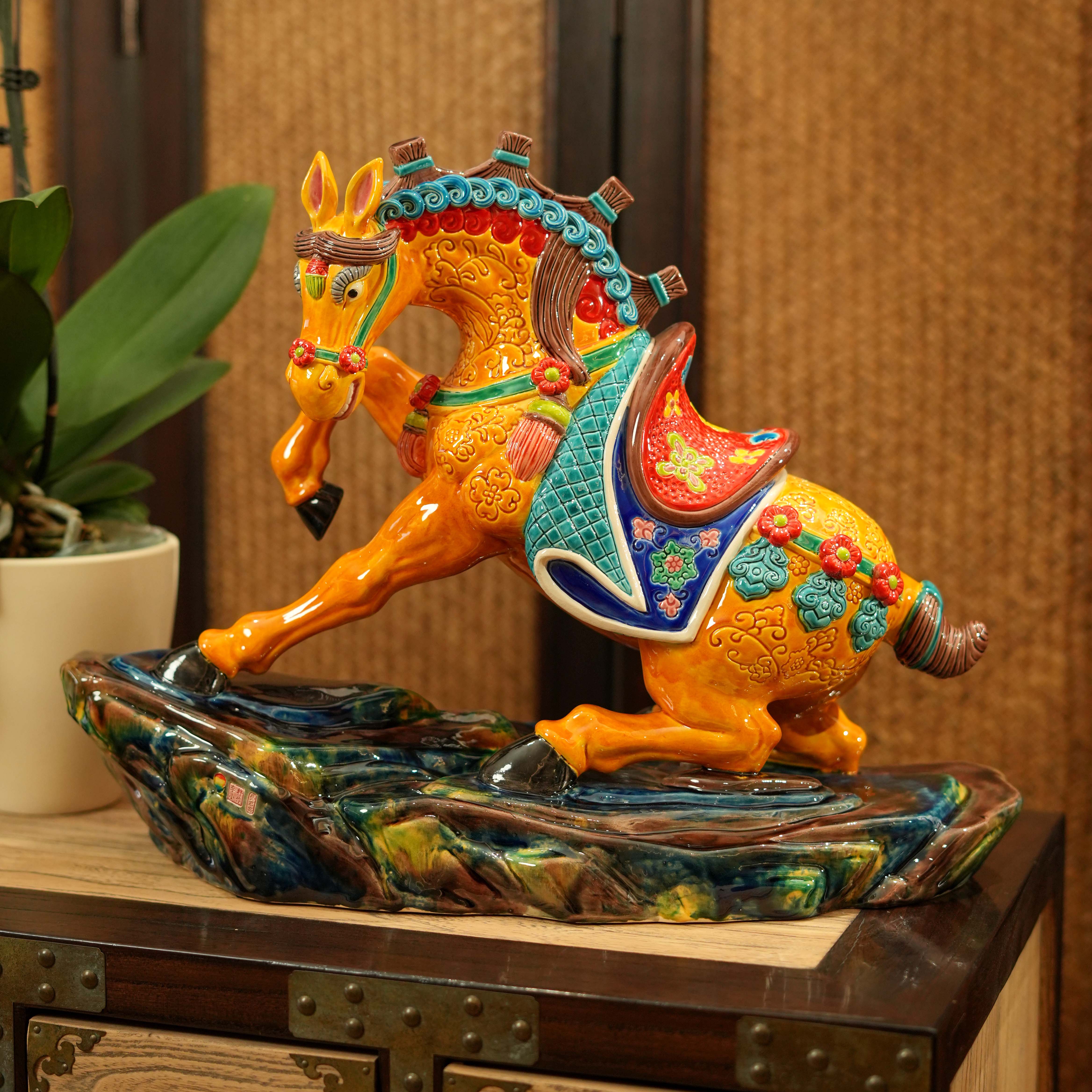 锦绣前程马 A horse symbolizing a brilliant and promising future