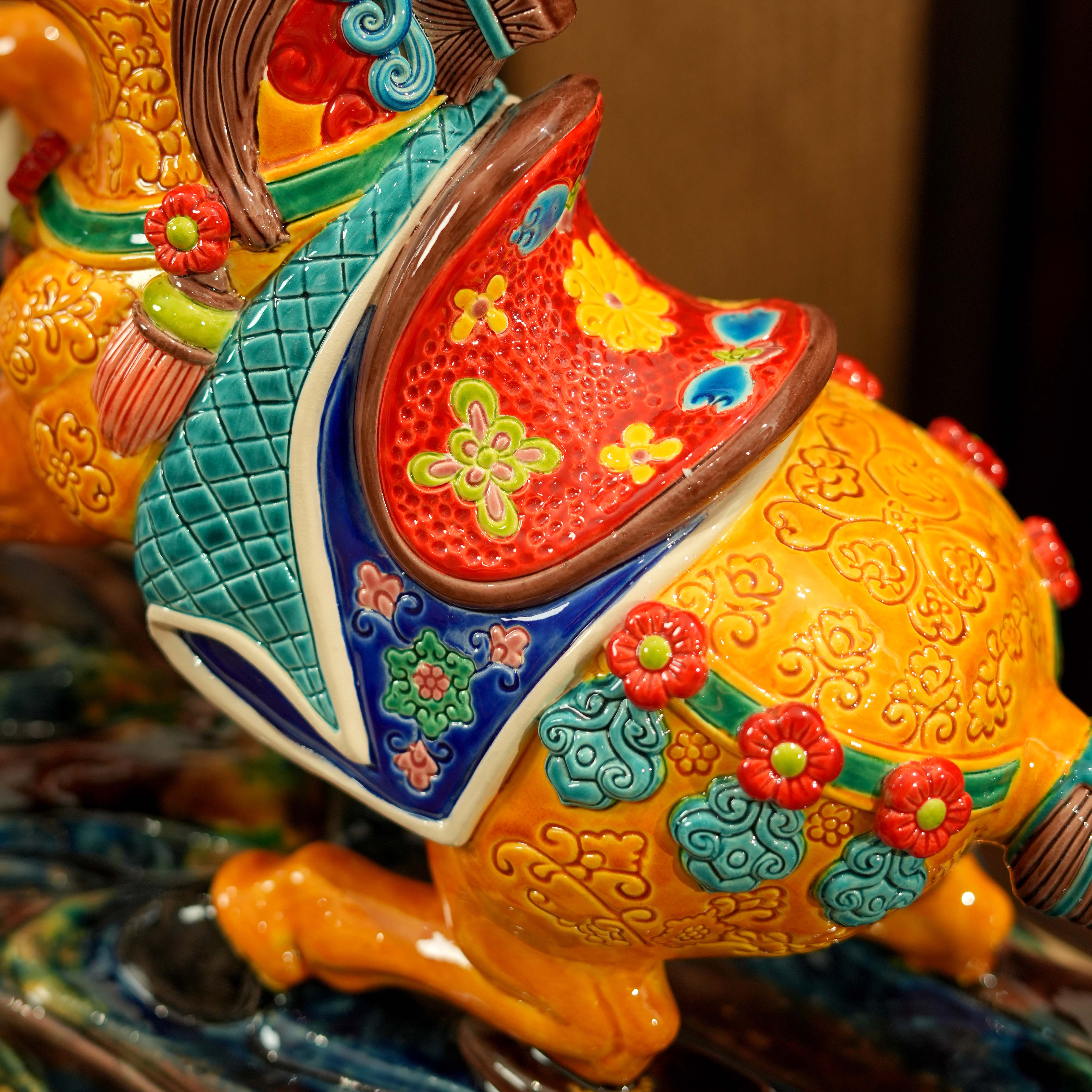 锦绣前程马 A horse symbolizing a brilliant and promising future