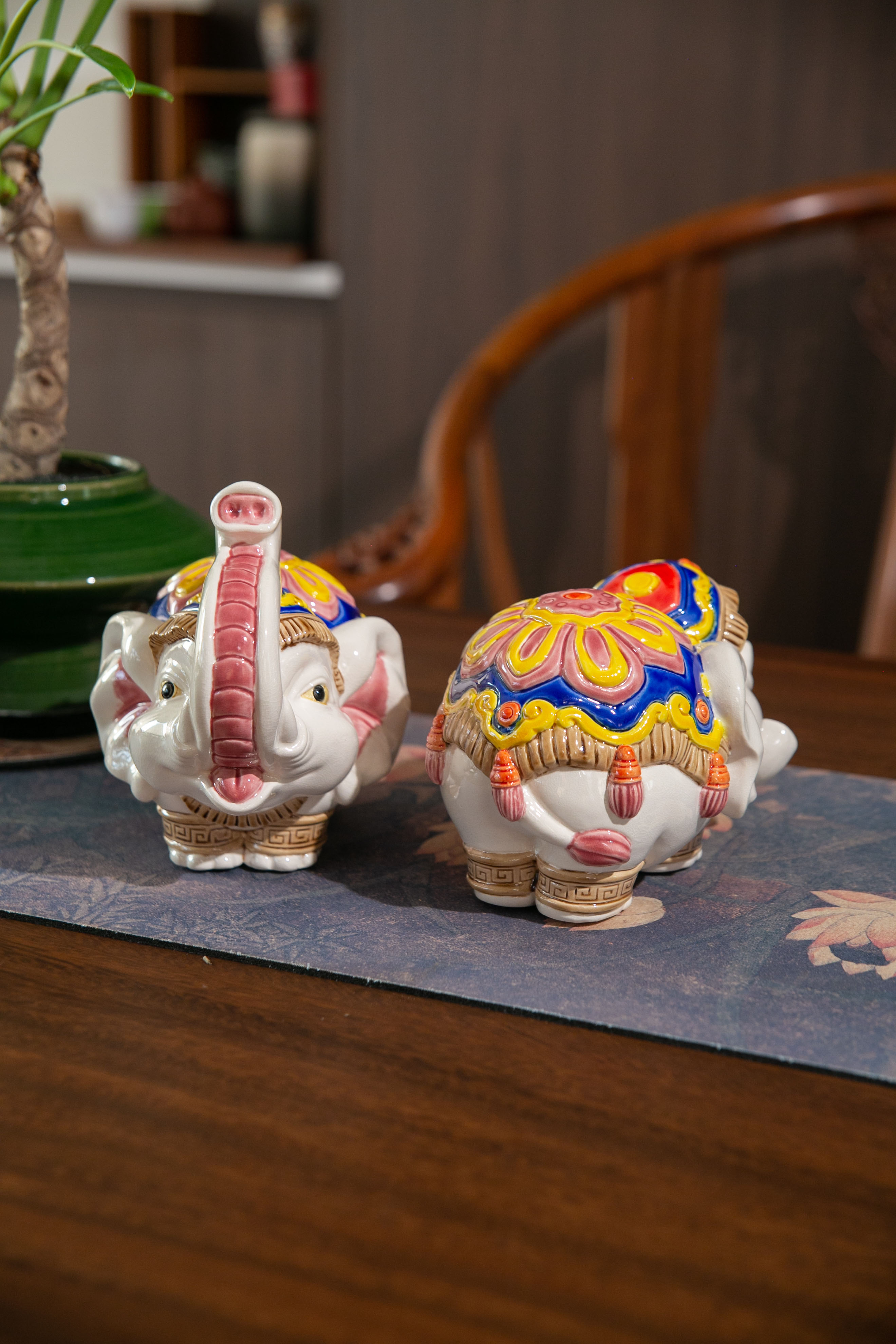 莲花吉祥象Lotus Auspicious Elephant