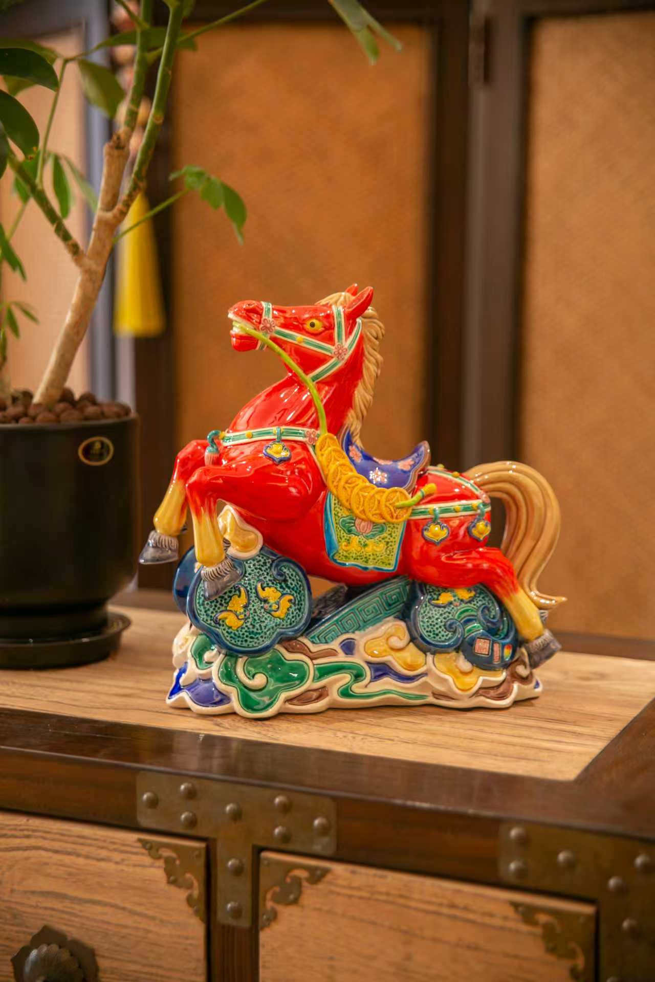 如意前程马Wishing a Smooth and Prosperous Journey