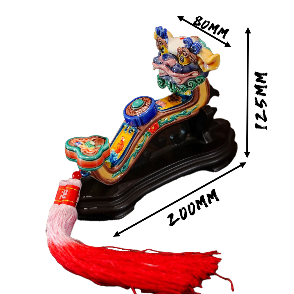 祥狮如意摆件Auspicious Lion & Ruyi Scepter