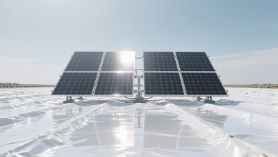 Photovoltaic solar panels with bifacial gain overperform only when mounted on reflective surfaces—field data from 12 EU farms