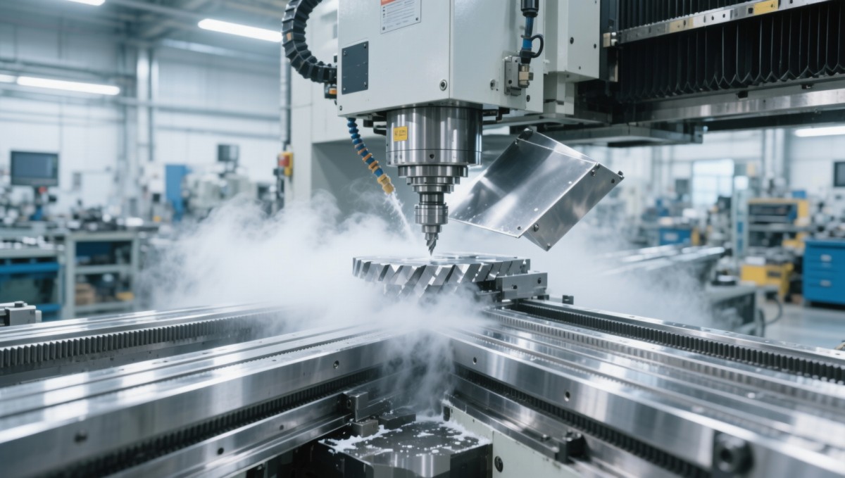 The gap between CNC machine specs and shop-floor reality? It’s not repeatability—it’s how coolant mist corrodes linear guide rails over time