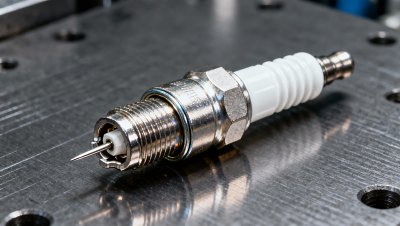 Spark plugs with iridium tips showing inconsistent wear patterns—especially after ECU reflashes