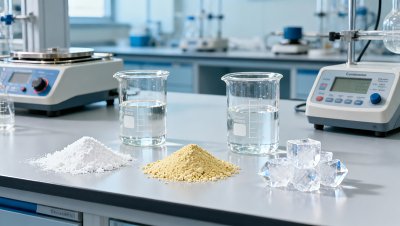Inorganic chemicals shipped as solids instead of solutions: When hydration delay creates dosing lag