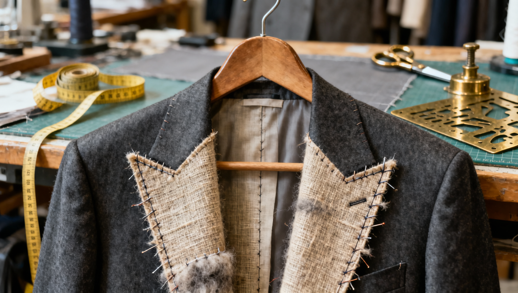 Bespoke tailoring: When hand-basted canvassing justifies the wait (and the markup) Bespoke tailoring: When hand-basted canvassing justifies the wait (and the markup)