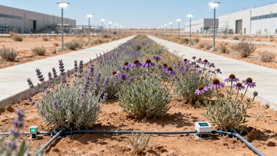 Landscape design for drought-prone regions: native plants vs. smart irrigation ROI