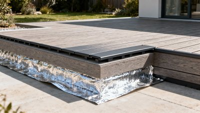 Patios and decks built with composite materials: do moisture barriers really prevent long-term warping?