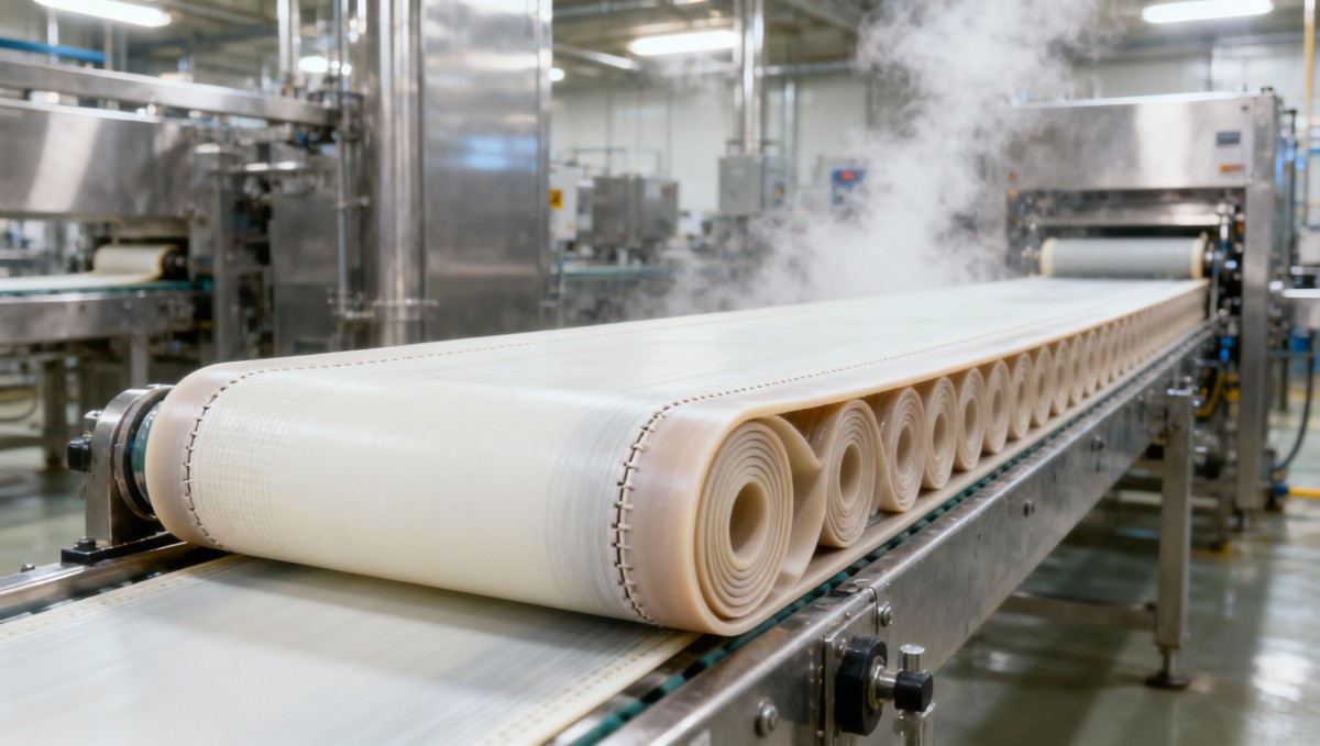 Synthetic rubbers approved for food-contact conveyor belts—why NSF listing doesn’t guarantee longevity Synthetic rubbers approved for food-contact conveyor belts—why NSF listing doesn’t guarantee longevity